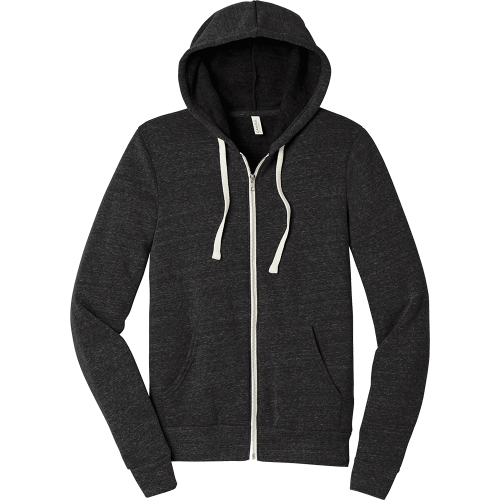 BELLA+CANVAS ® Unisex Triblend Sponge Fleece Full-Zip Hoodie