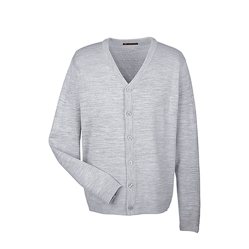 Harriton Men's Pilbloc™ V-Neck Button Cardigan Sweater